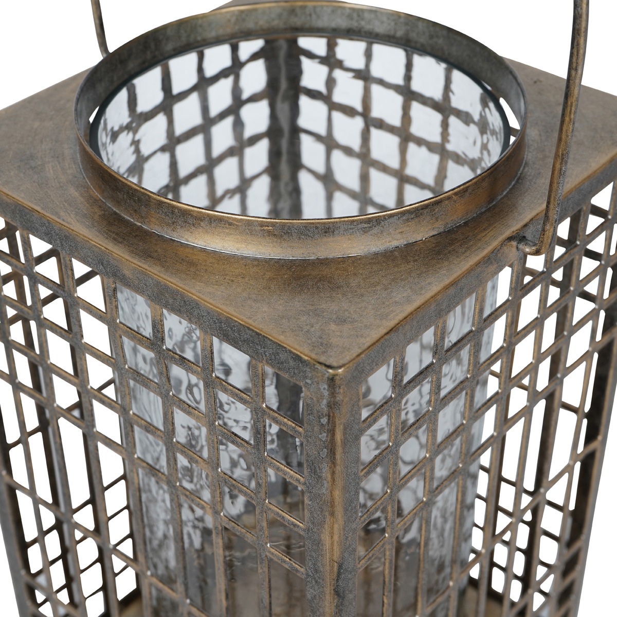 Barossa Fretwork Square Lantern Small  By Libra | Style Our Home