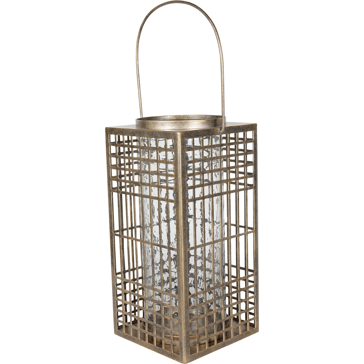 Barossa Fretwork Square Lantern Large  By Libra | Style Our Home