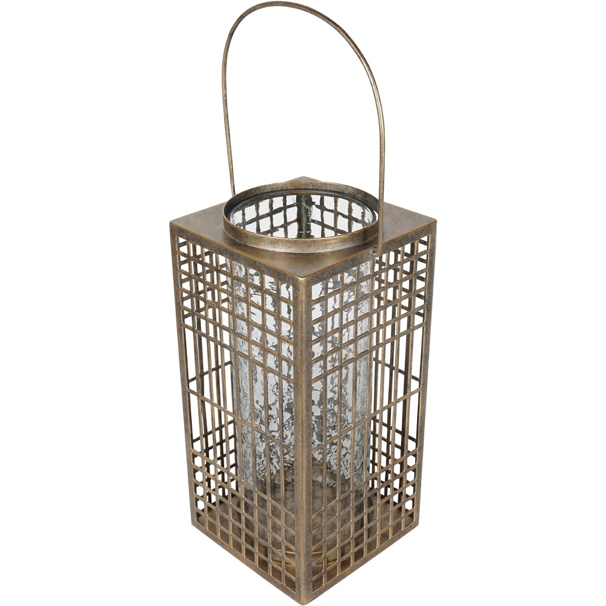 Barossa Fretwork Square Lantern Large  By Libra | Style Our Home