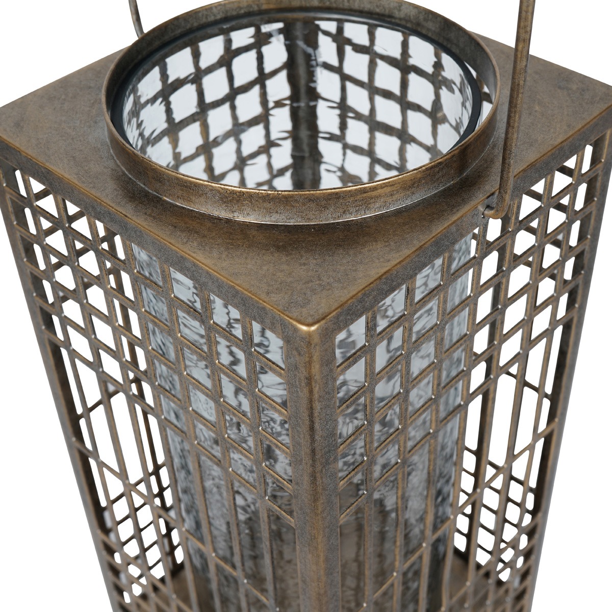 Barossa Fretwork Square Lantern Large  By Libra | Style Our Home