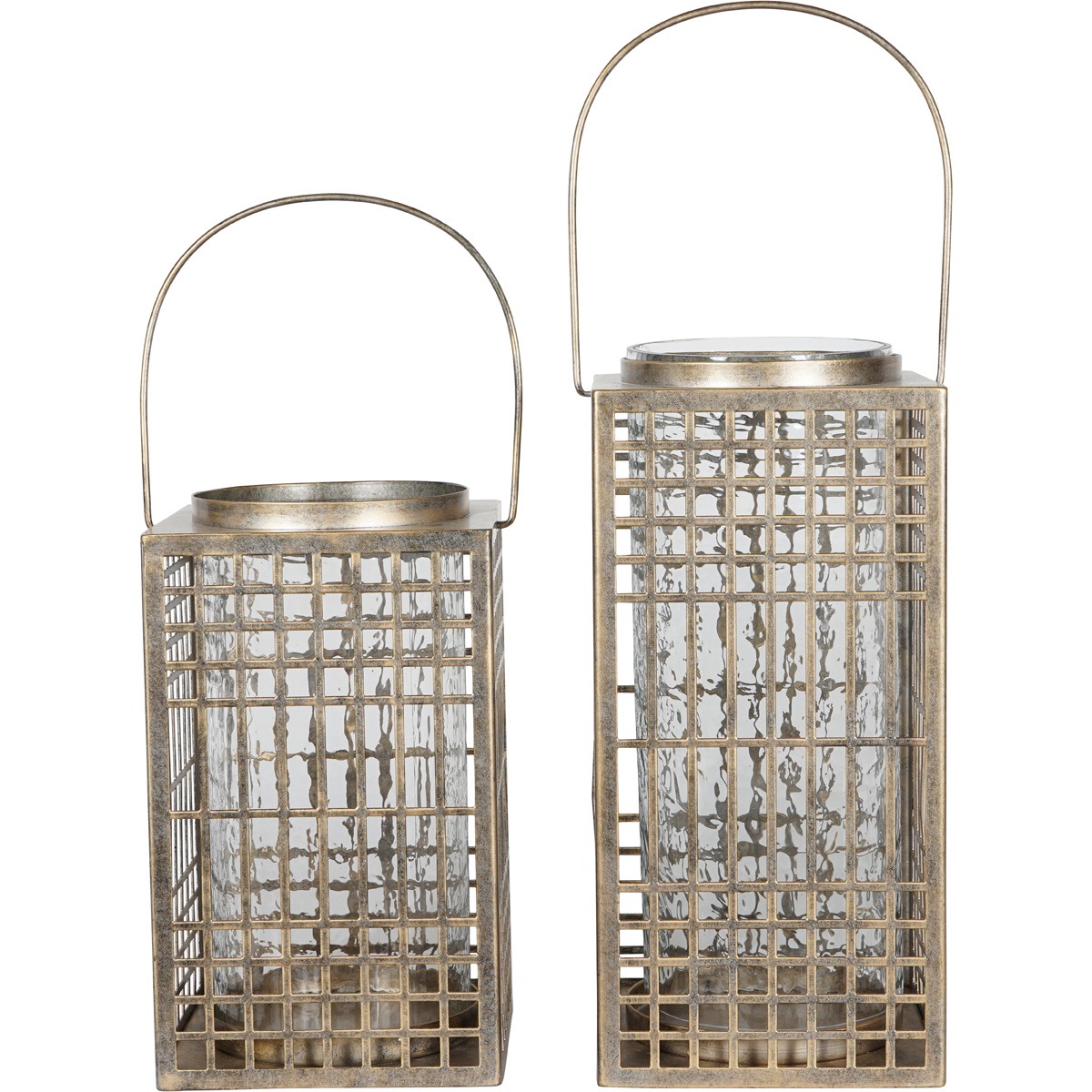 Barossa Fretwork Square Lantern Large  By Libra | Style Our Home