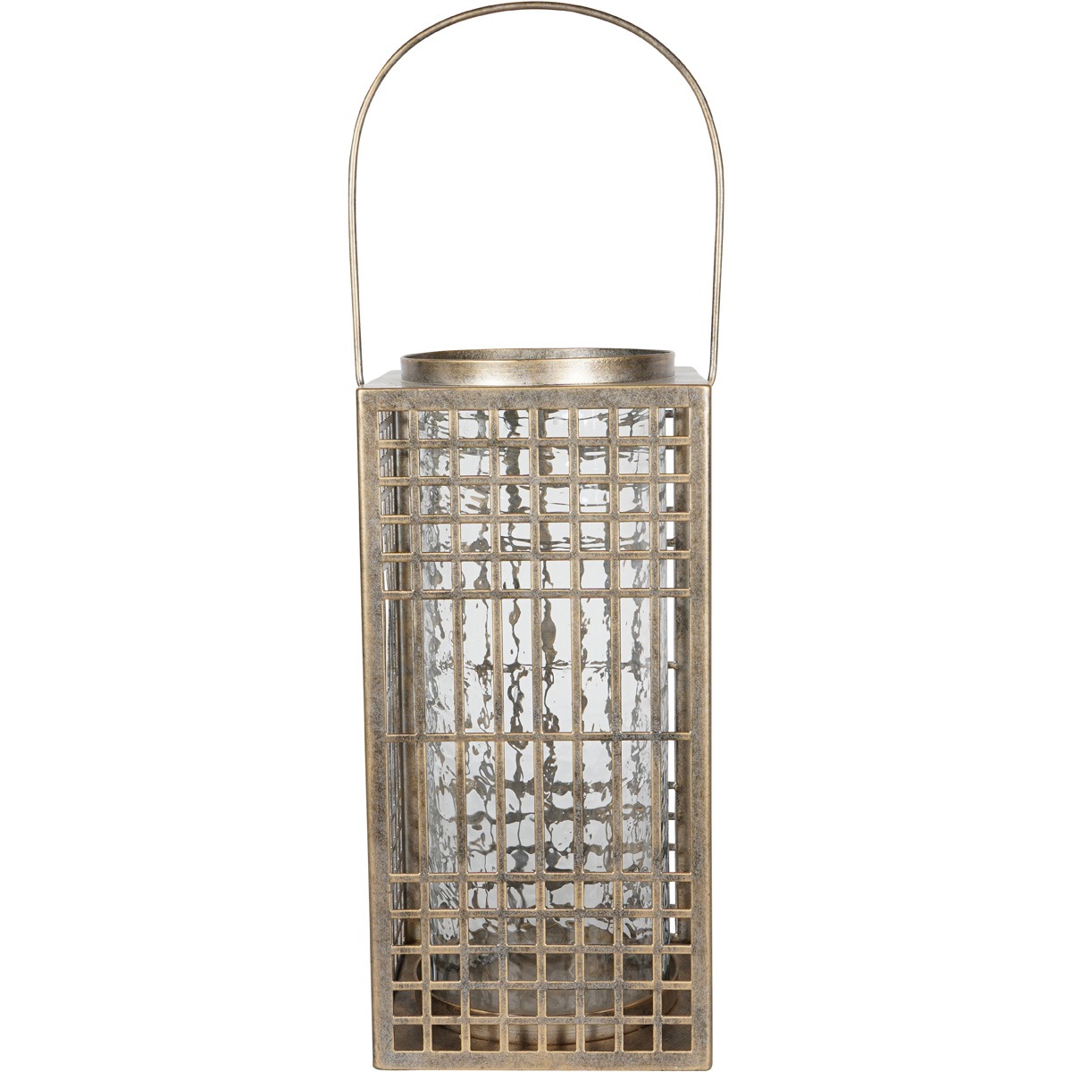 Barossa Fretwork Square Lantern Large  By Libra | Style Our Home