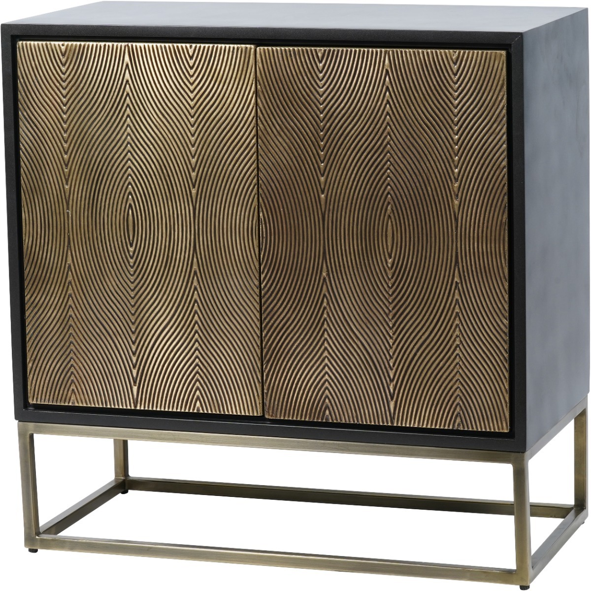 Izabella Embossed 2 Door Cabinet by Libra | Style Our Home 