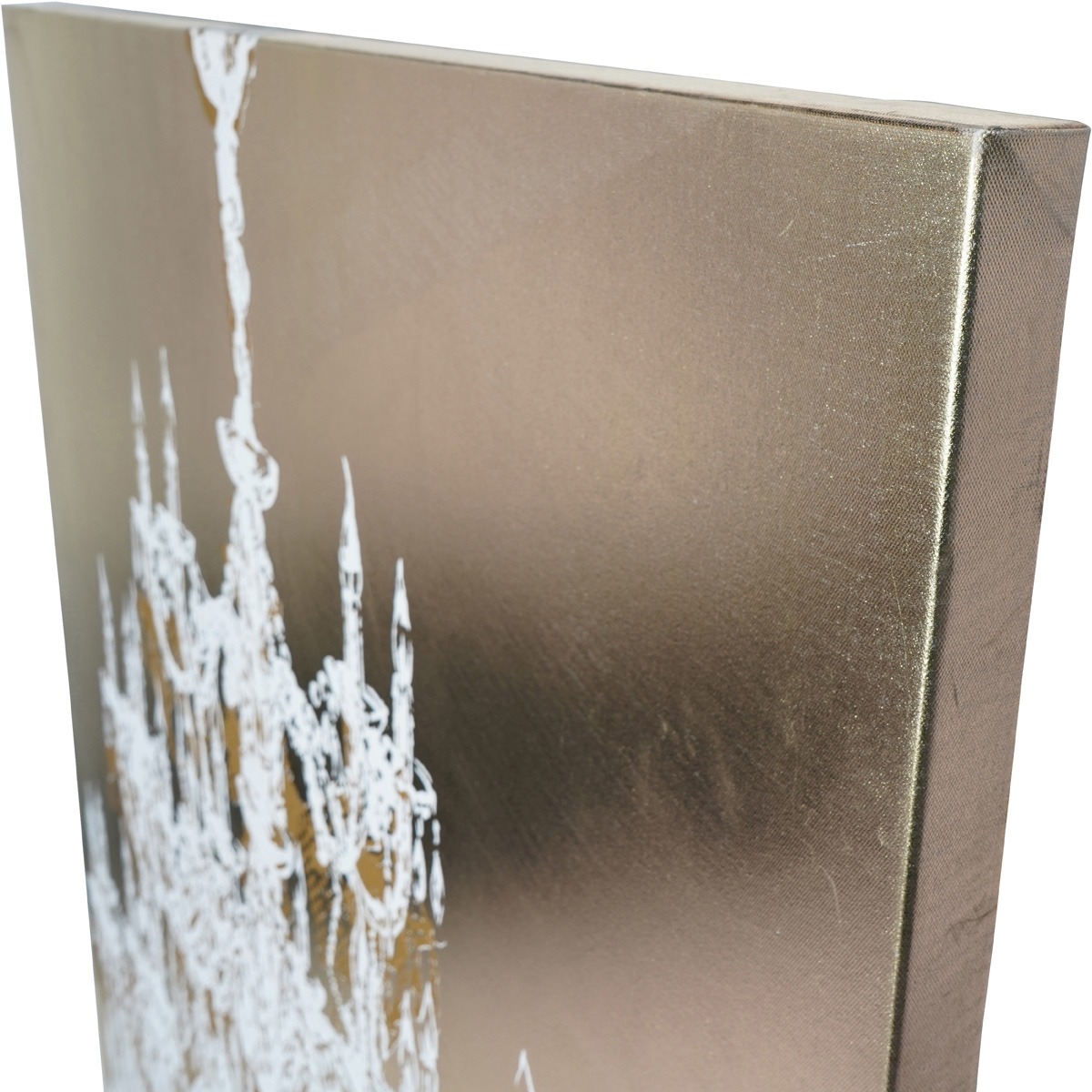Chandelier Gold Foiled Canvas 140x100cm By Libra | Style Our Home