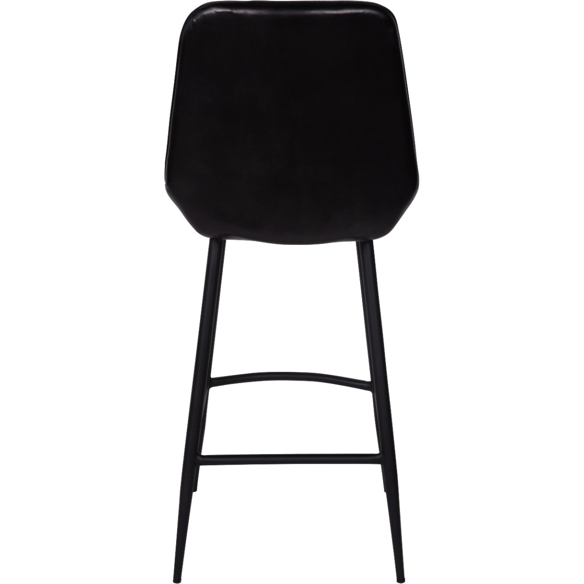 Pembroke Charcoal Leather Bar Stool (a pair) by Libra | Style Our Home 