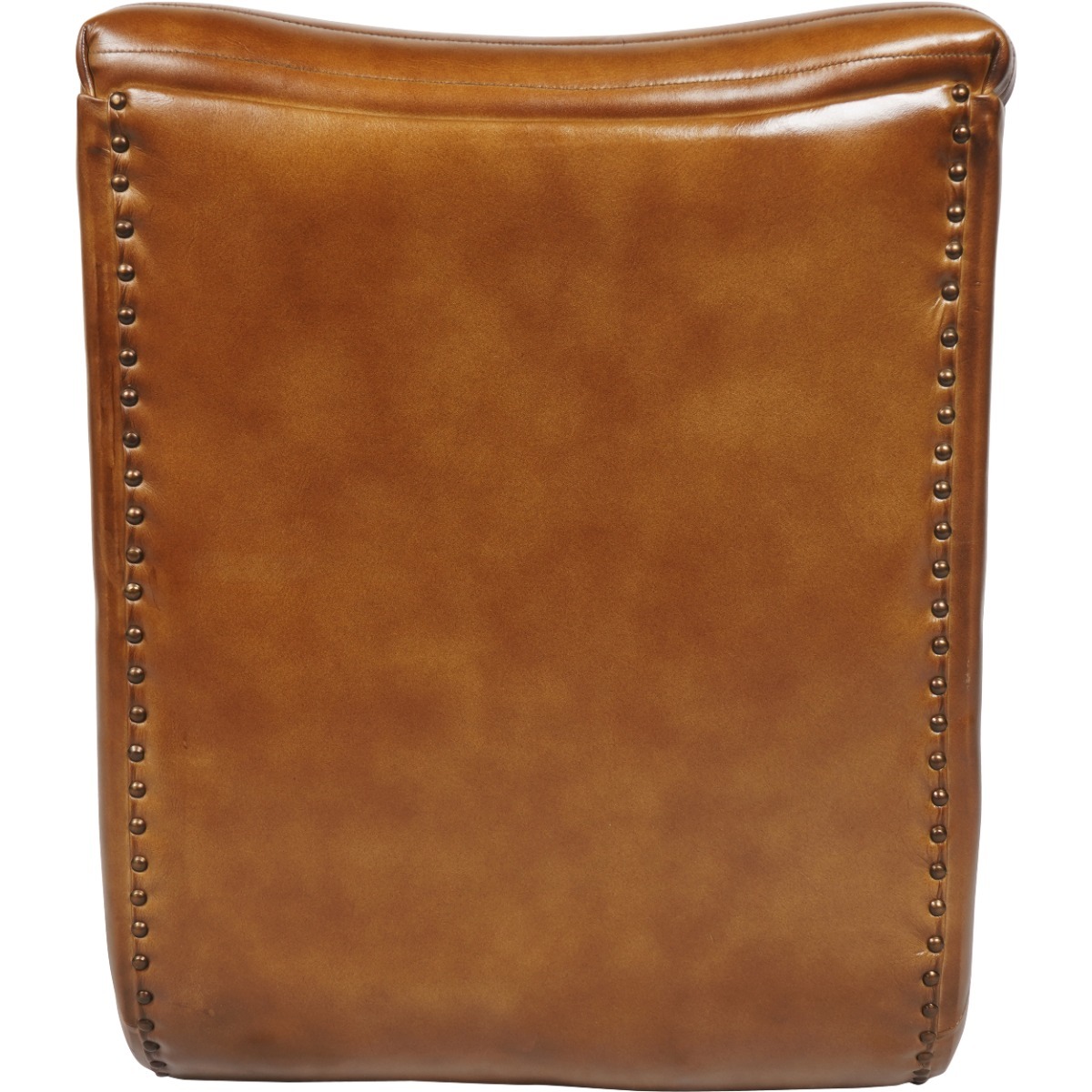 Trinity Brown Cognac Leather Occasional Chair by Libra | Style Our Home 