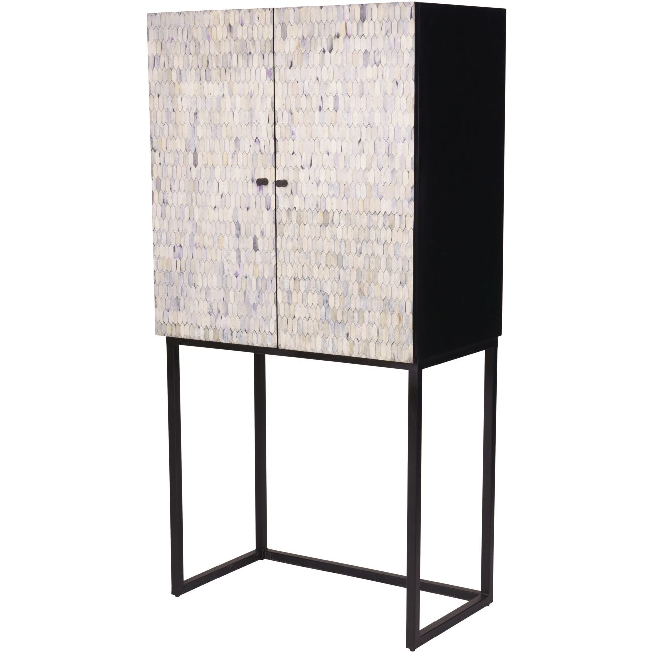 Bone Inlay Purple Bar Cabinet by Ora Designs | Style Our Home