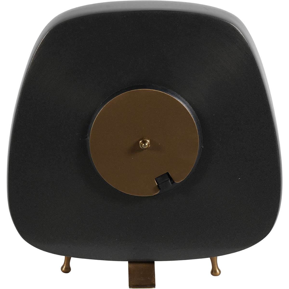Mid Century Style Aluminium Table Clock Small 20cm by Libra Designs | Style Our Home