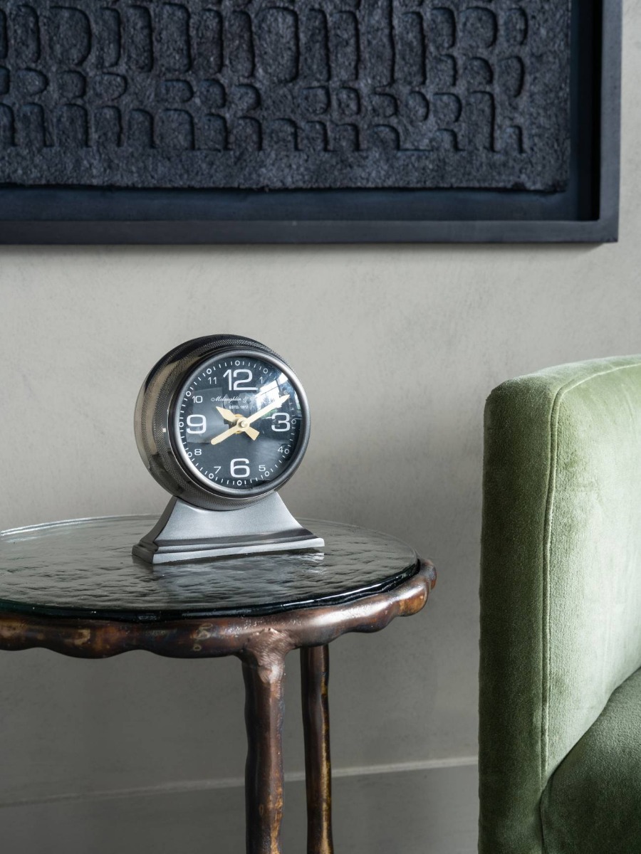 Aviation Mantel Clock Small 15cm by Libra Designs | Style Our Home
