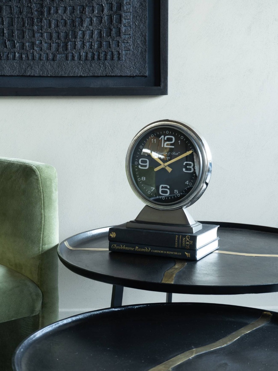Aviation Mantel Clock Large 32cm by Libra Designs | Style Our Home
