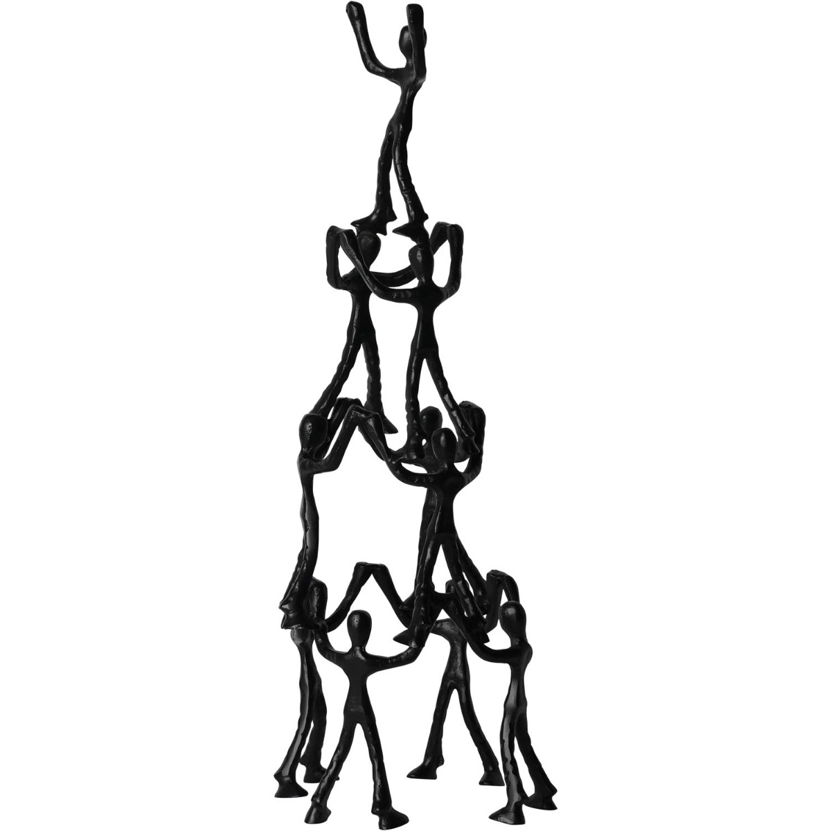 Tower of Humans in Black Sculpture by Libra Designs | Style Our Home
