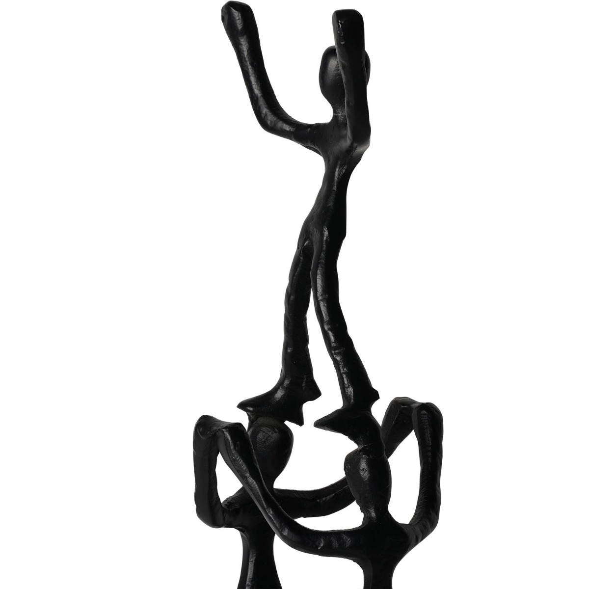 Tower of Humans in Black Sculpture by Libra Designs | Style Our Home
