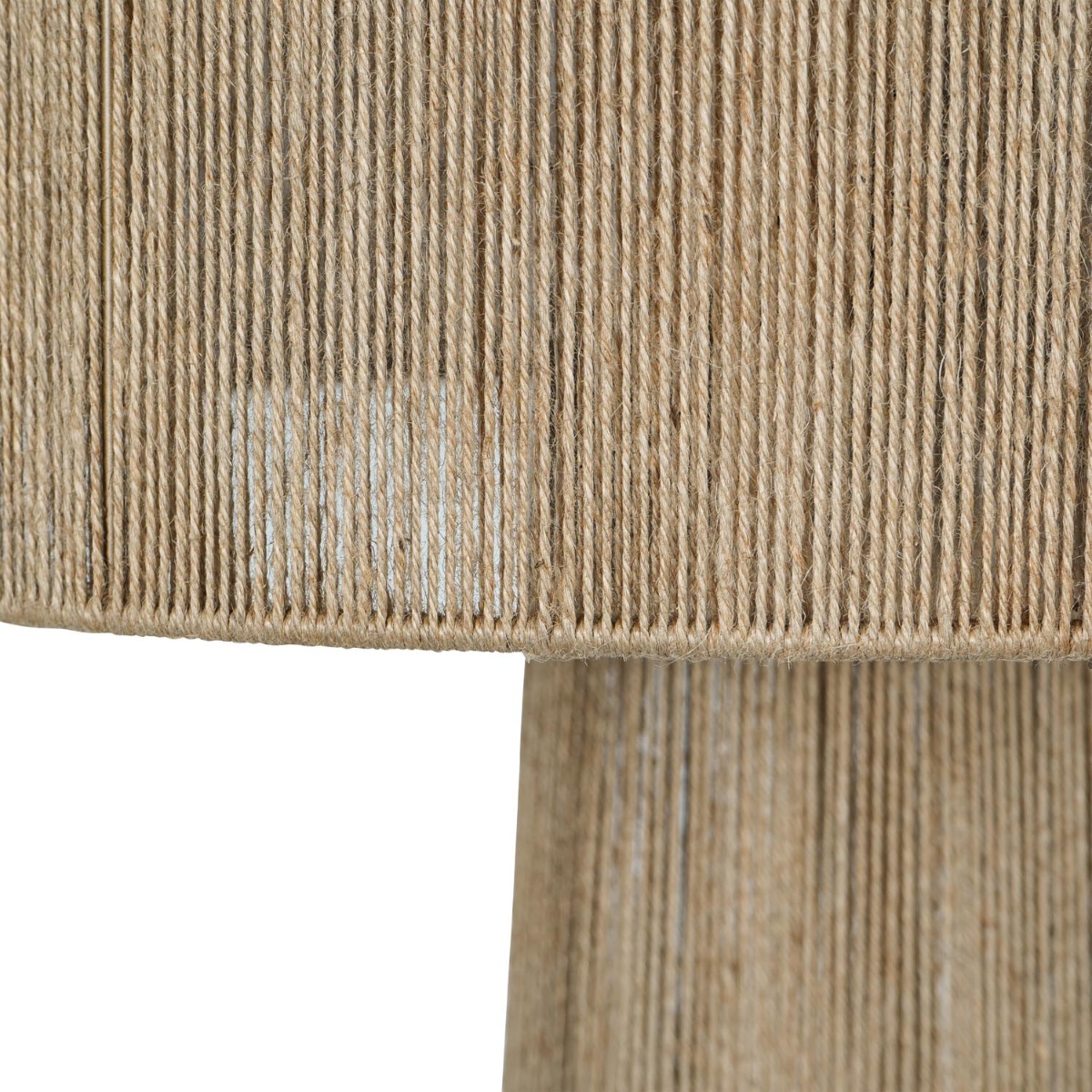 Natrang Jute Floor Lamp with Shade Large by Libra Designs | Style Our Home
