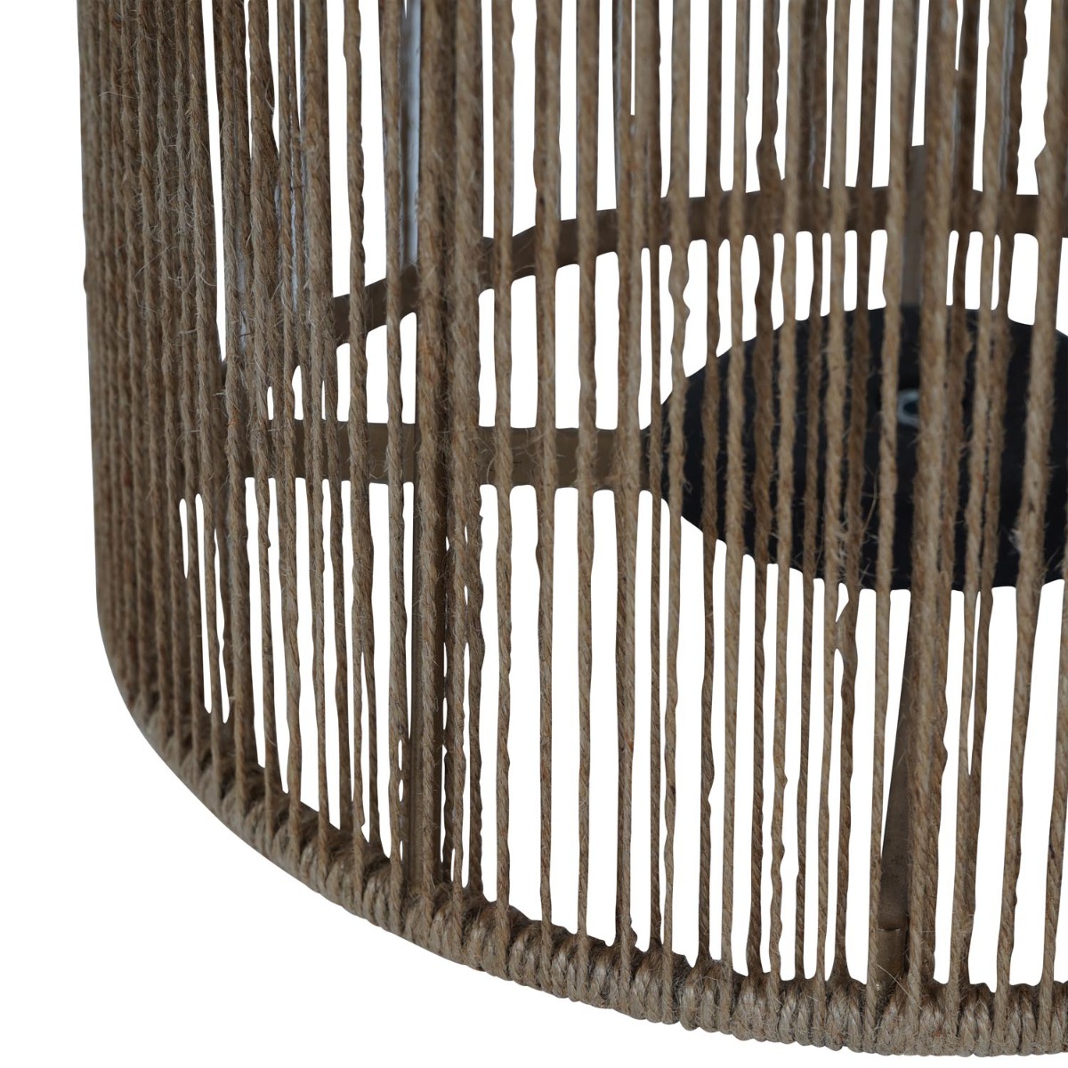 Natrang Jute Floor Lamp with Shade Large by Libra Designs | Style Our Home
