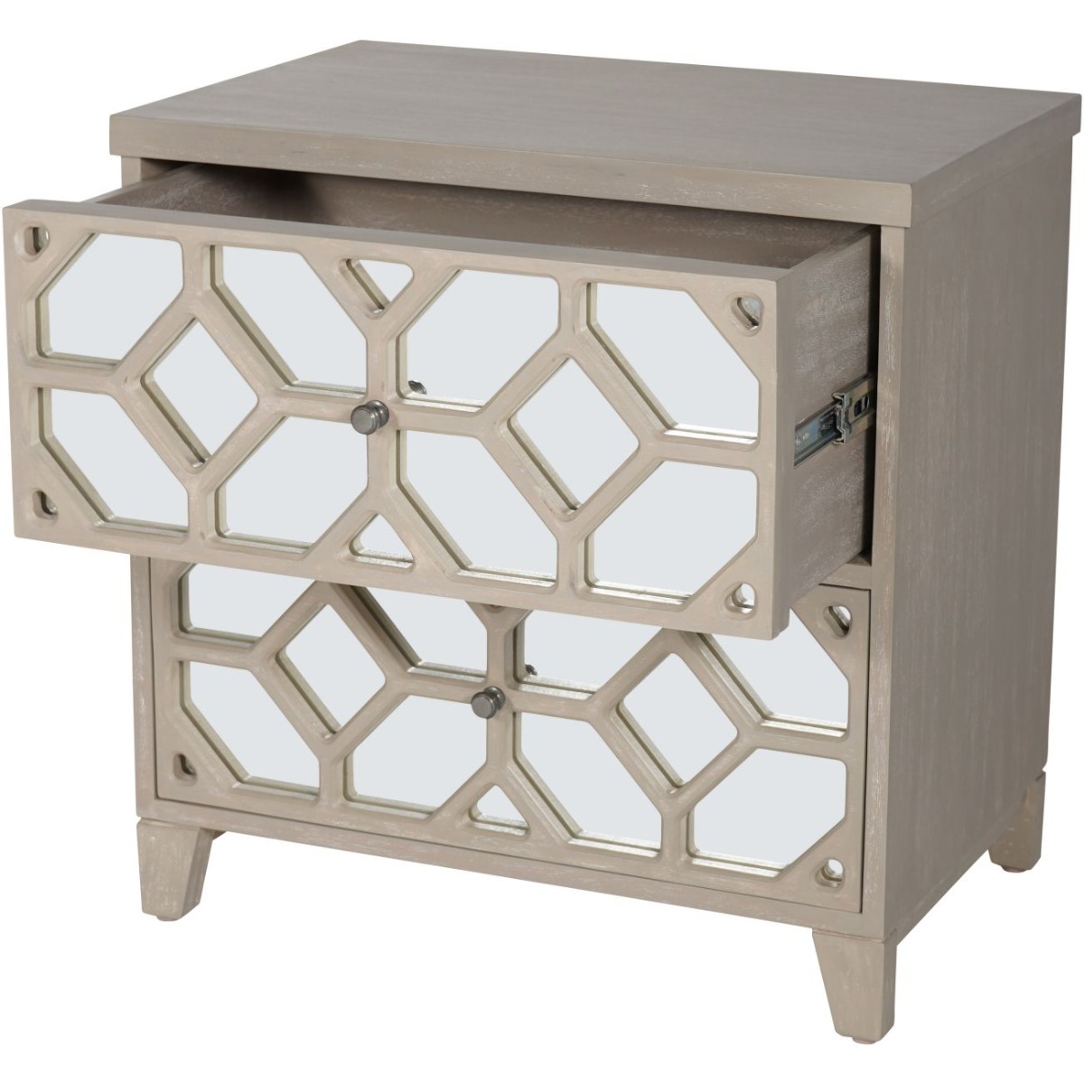 Campbell 2 Drawer Side Table by Libra | Style Our Home