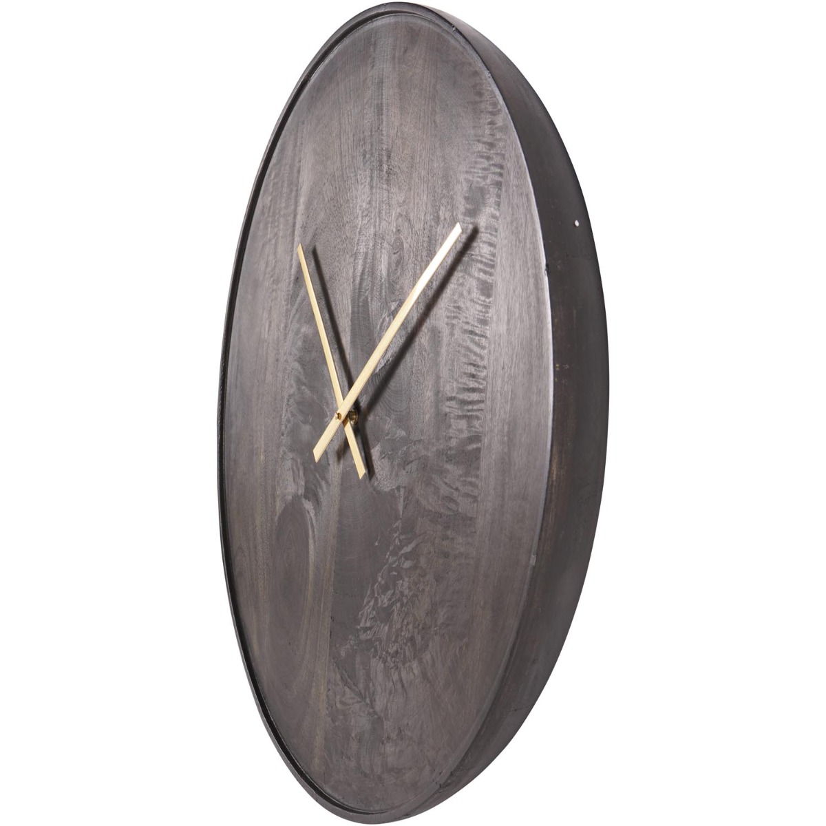 Mango Wood Bowl Wall Clock 56cm Dia L by Libra Designs | Style Our Home
