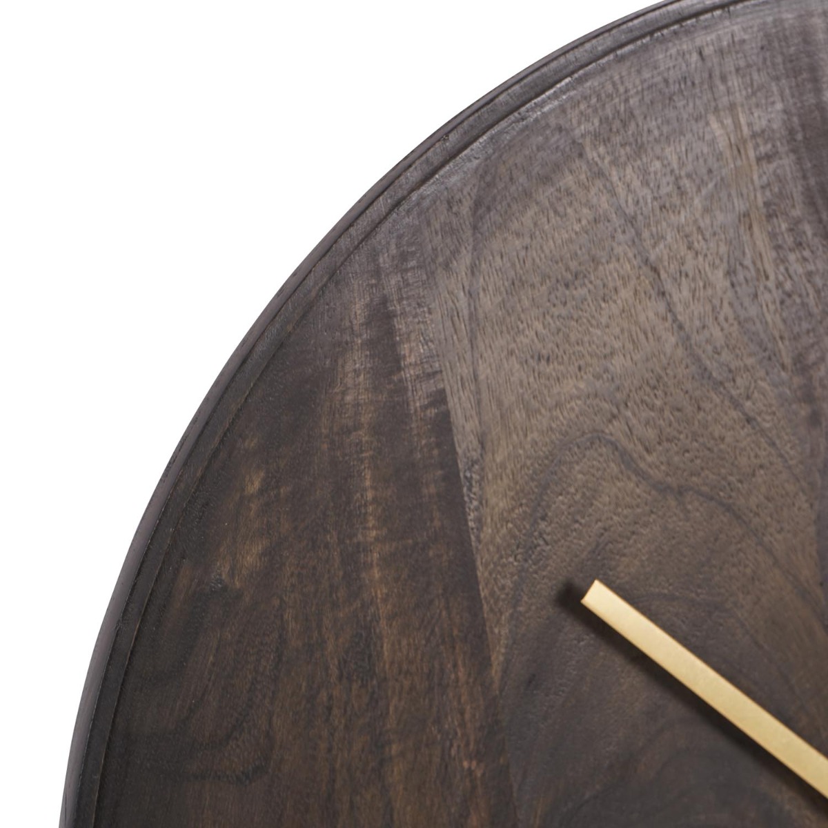 Mango Wood Bowl Wall Clock 56cm Dia L by Libra Designs | Style Our Home

