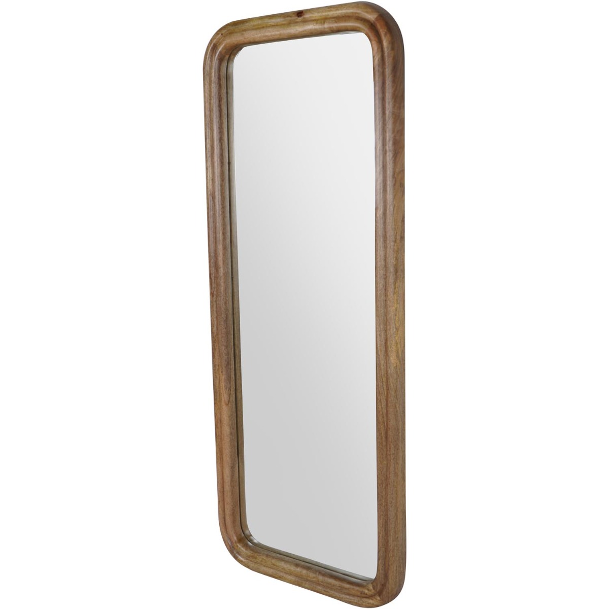 Leon Groove Edge Solid Wood Cheval Mirror 70 x 170cm by Libra Designs | Style Our Home
