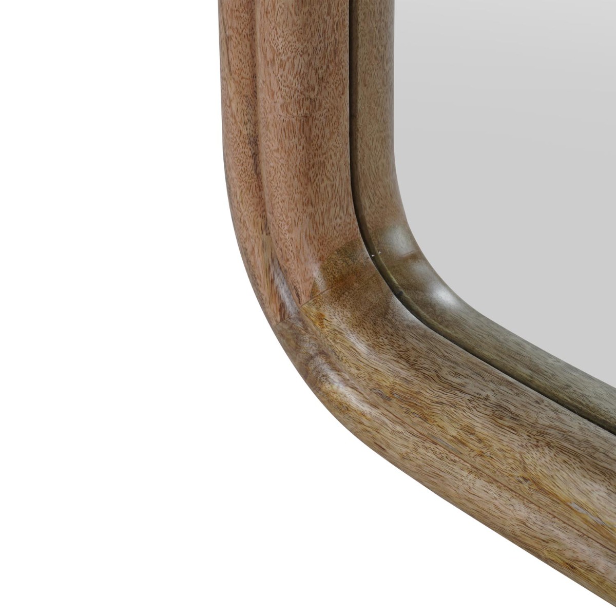 Leon Groove Edge Solid Wood Cheval Mirror 70 x 170cm by Libra Designs | Style Our Home
