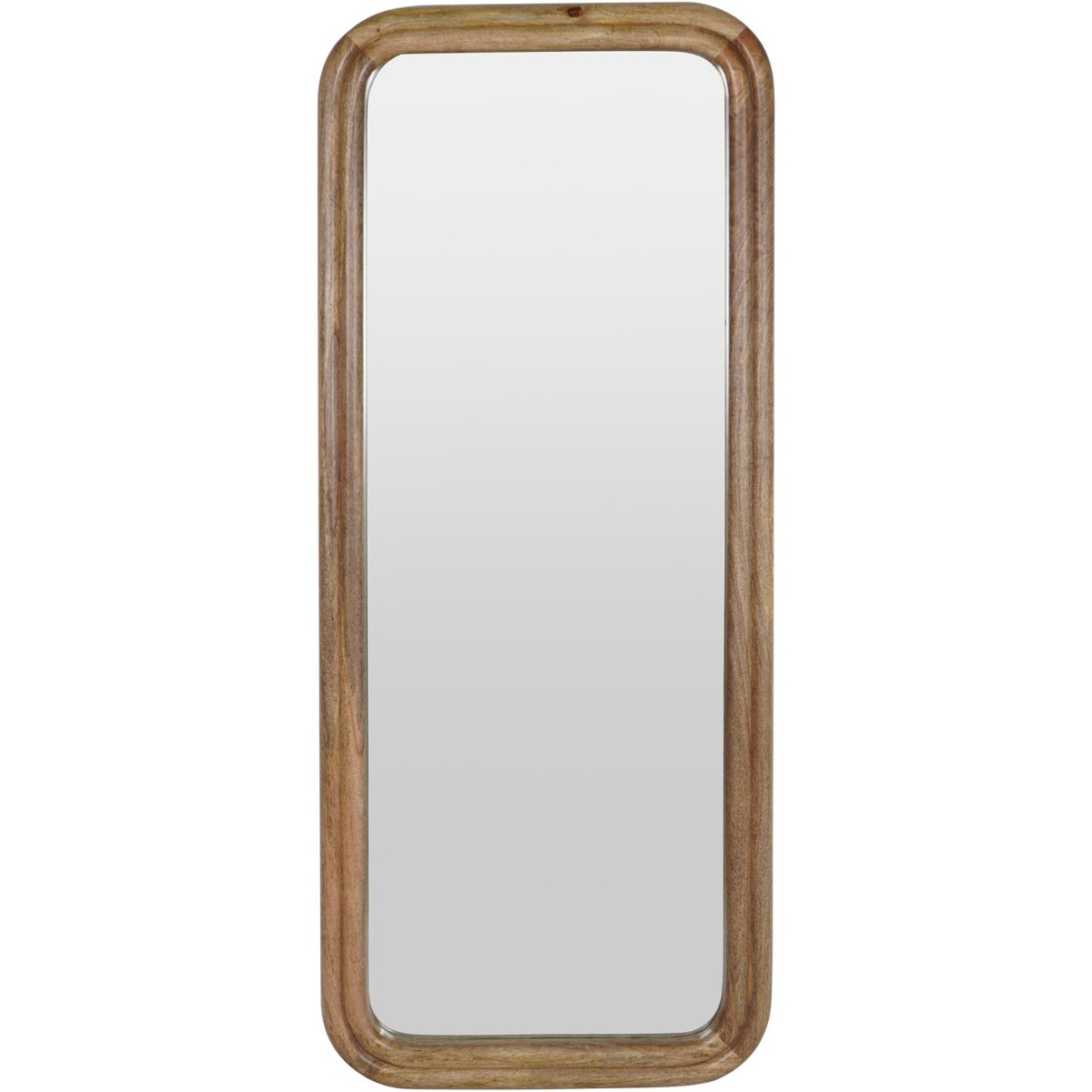 Leon Groove Edge Solid Wood Cheval Mirror 70 x 170cm by Libra Designs | Style Our Home
