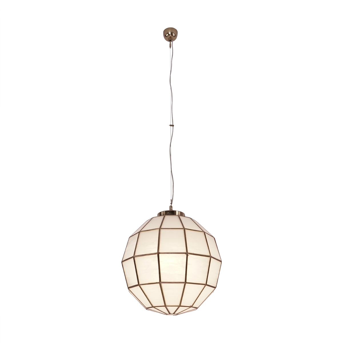 Statern Faceted Globe Chandelier by Libra Designs | Style Our Home
