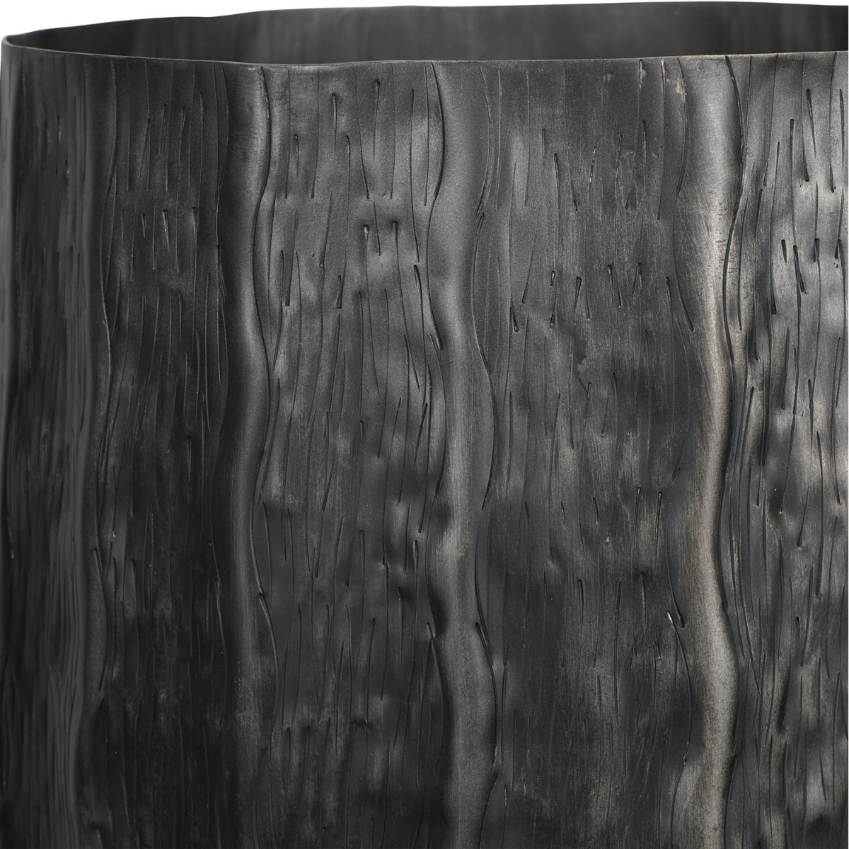 Holland Planters Set of Three Antique Pewter by Libra Designs | Style Our Home
