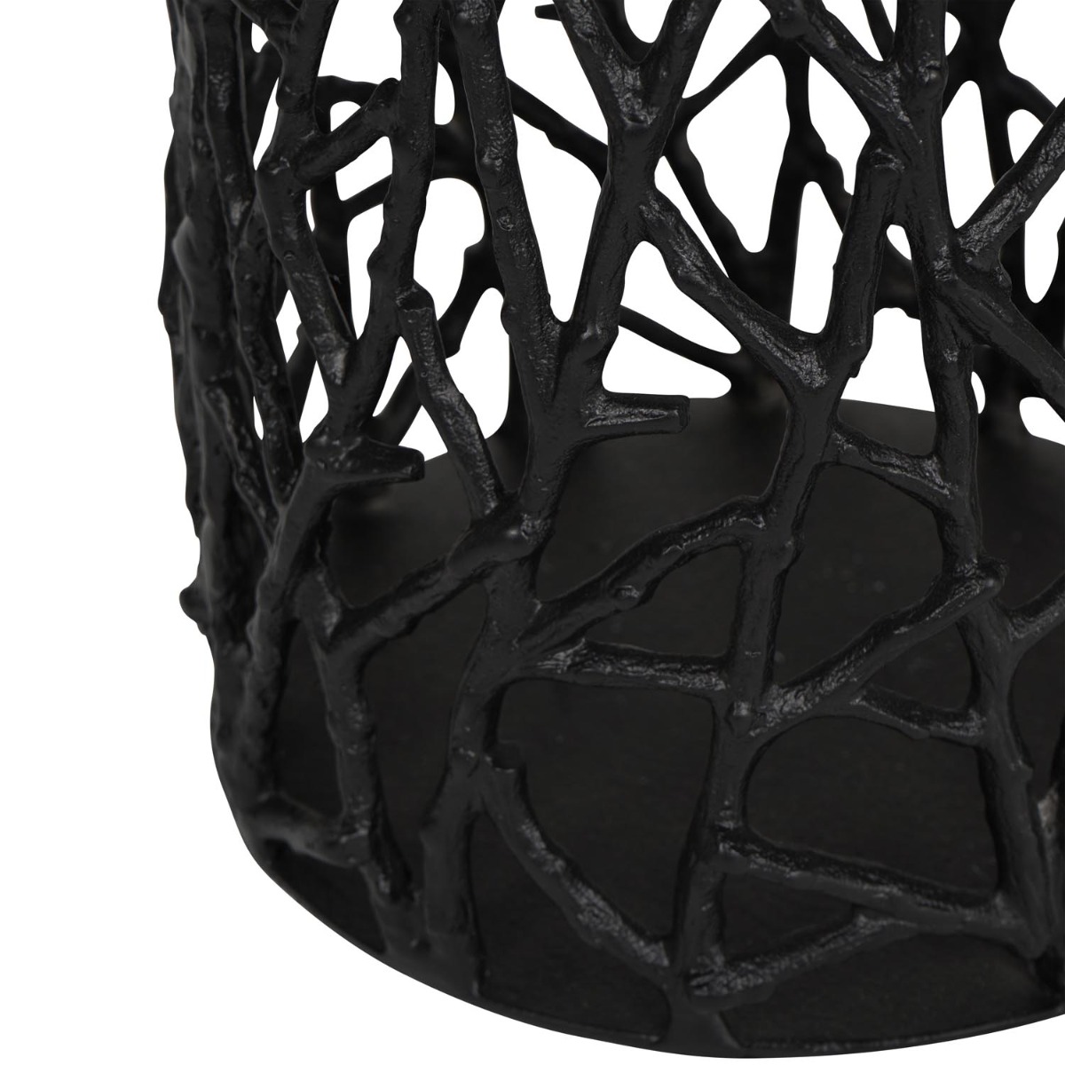 Twig Black Sculpture Vase Small by Libra Designs | Style Our Home
