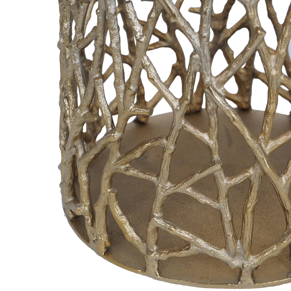 Twig Gold Sculpture Floor Vase by Libra Designs | Style Our Home

