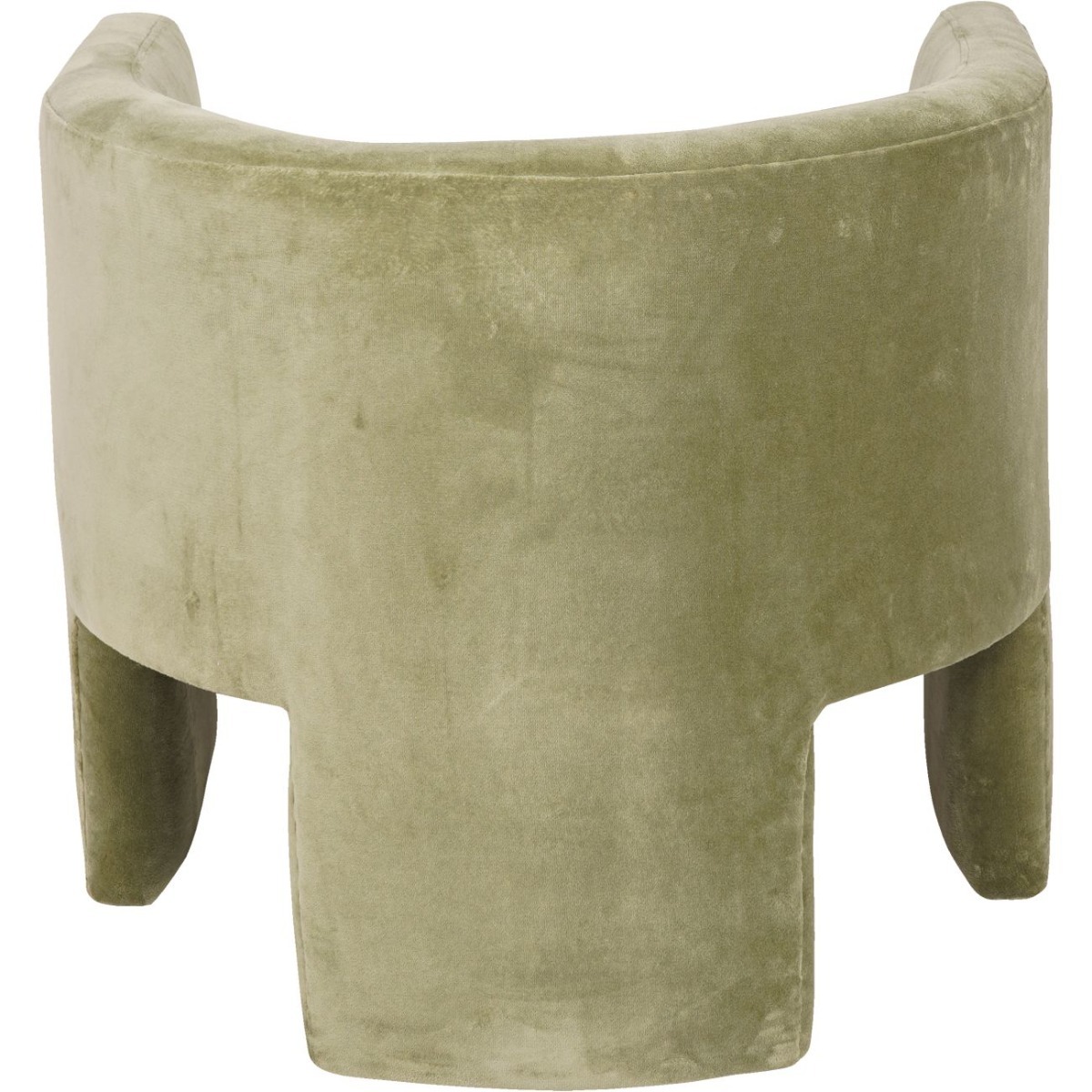 Green Velvet Tri-Leg Chair by Libra | Style Our Home
