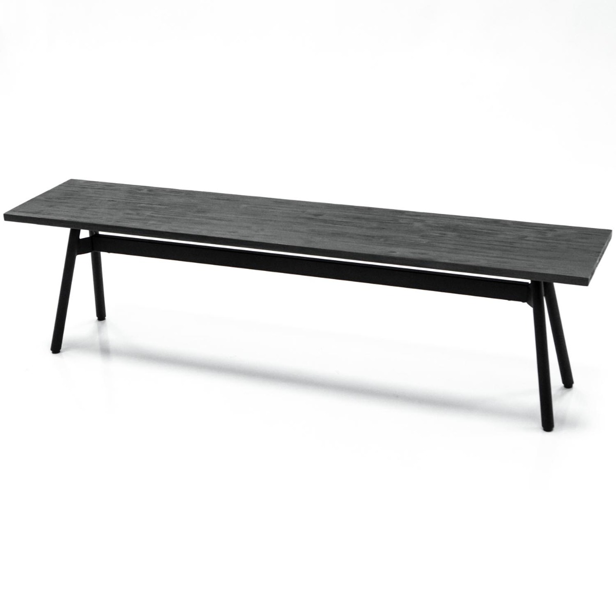 Bronks Black Acacia Bench 170cm by Libra Designs | Style Our Home
