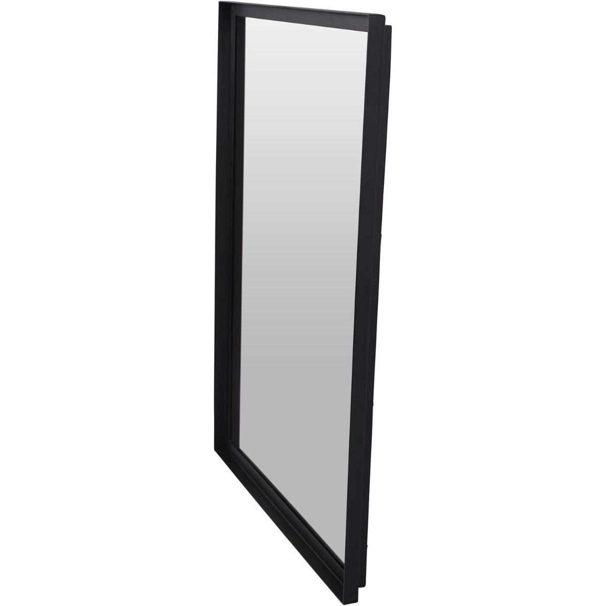 Bronks Black Acacia Wall Mirror 100 x76cm by Libra Designs | Style Our Home
