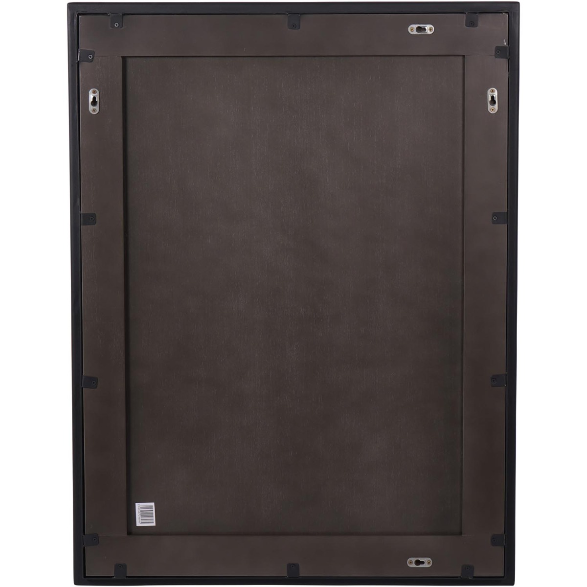 Bronks Black Acacia Wall Mirror 100 x76cm by Libra Designs | Style Our Home
