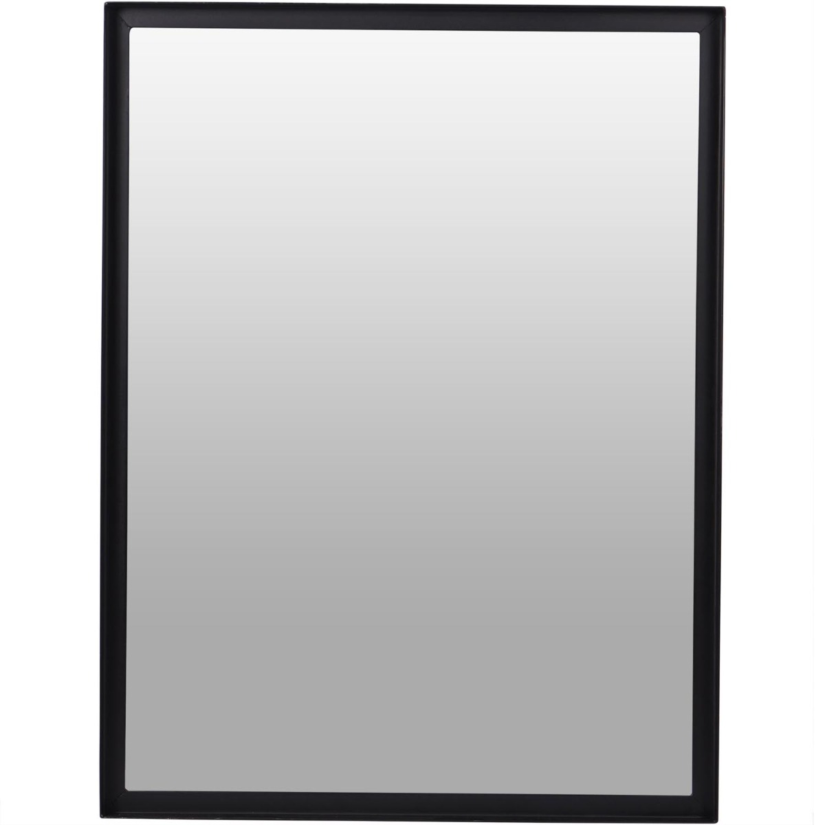 Bronks Black Acacia Wall Mirror 100 x76cm by Libra Designs | Style Our Home
