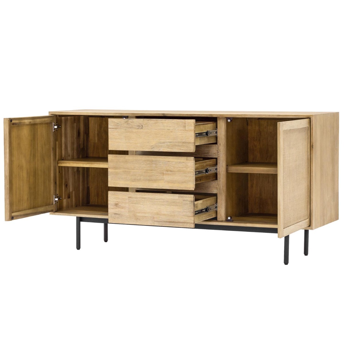 Maddox Buffet Two Door Three Drawer by Libra Designs | Style Our Home
