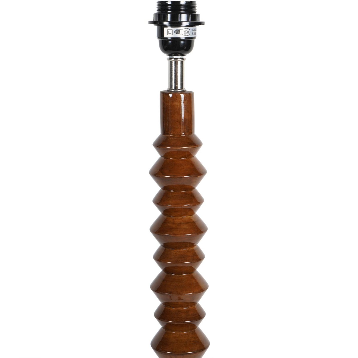 Lacquer Floor Maple Lamp Base (Base Only) 20" shade by Libra Designs | Style Our Home
