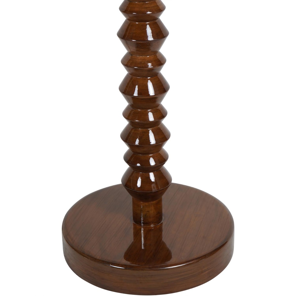 Lacquer Floor Maple Lamp Base (Base Only) 20" shade by Libra Designs | Style Our Home
