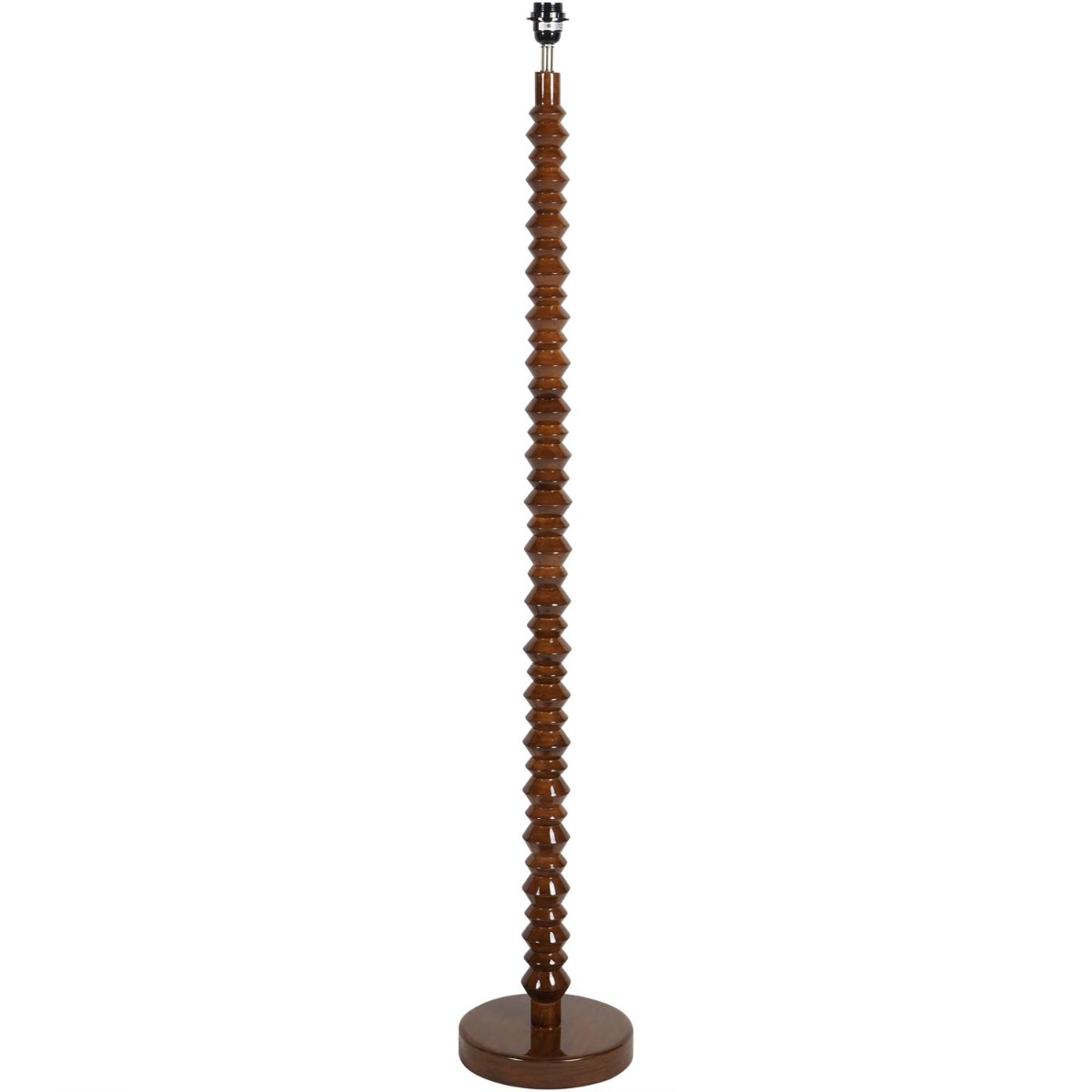 Lacquer Floor Maple Lamp Base (Base Only) 20" shade by Libra Designs | Style Our Home
