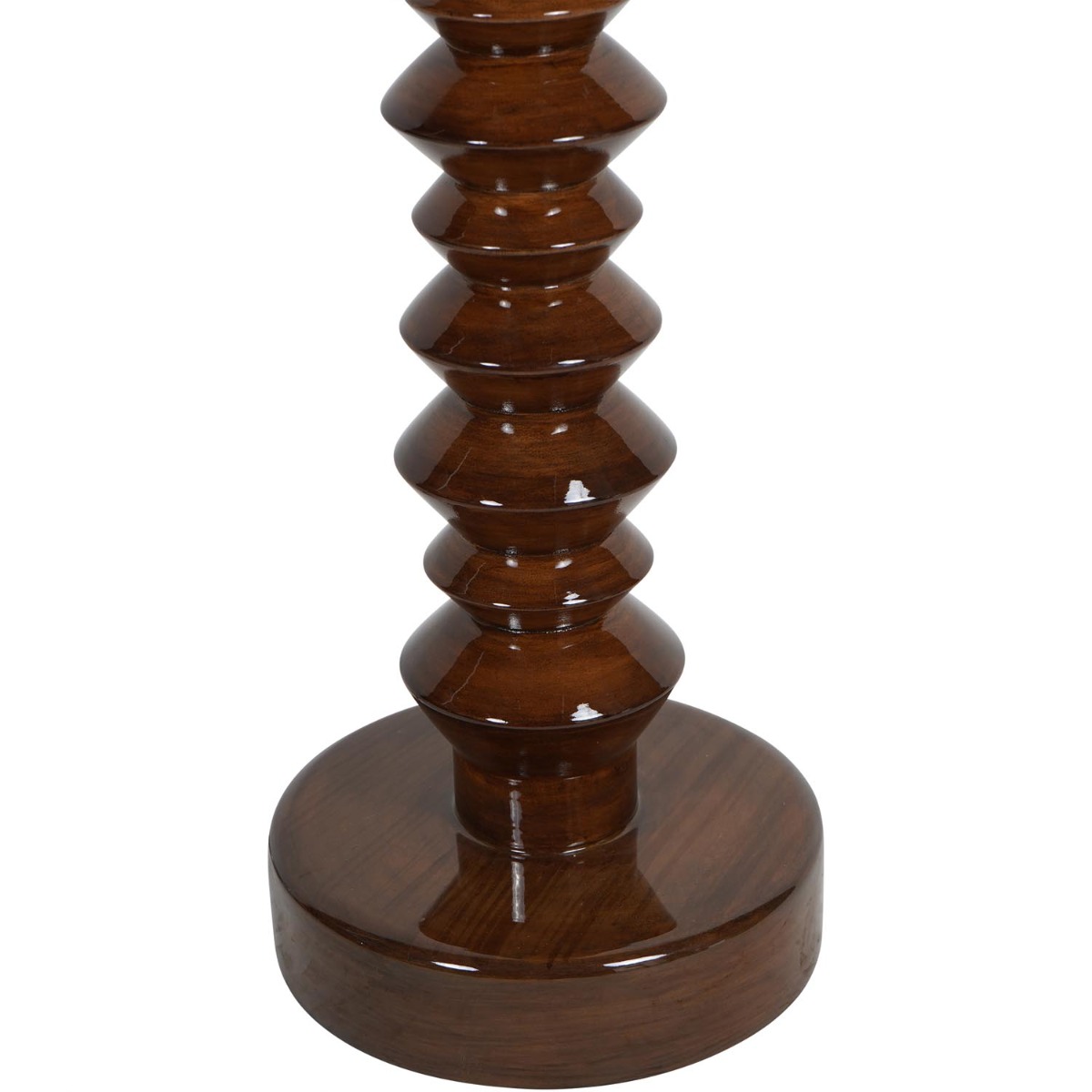 Lacquer Table Lamp Base Maple (Base Only) 16" Shade by Libra Designs | Style Our Home

