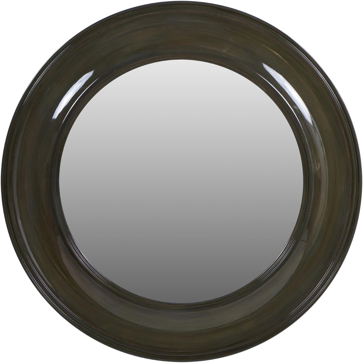 Olive Lacquer Mirror 80cm by Libra Designs | Style Our Home
