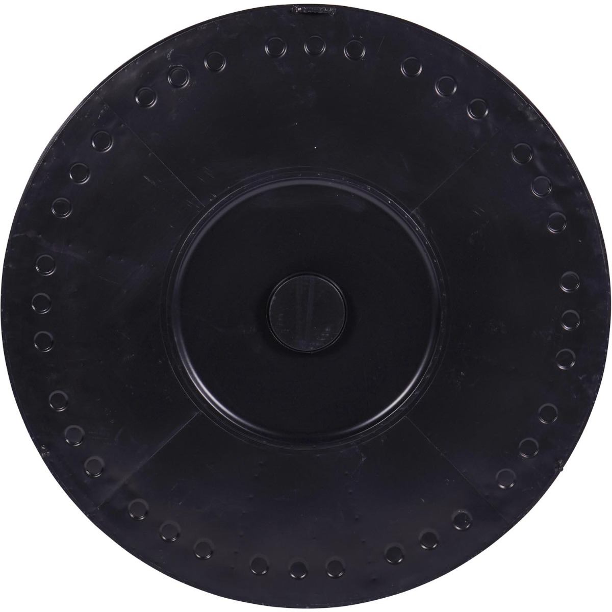 Dempsey Antique Black Metal Outdoor Wall Clock by Libra Designs | Style Our Home
