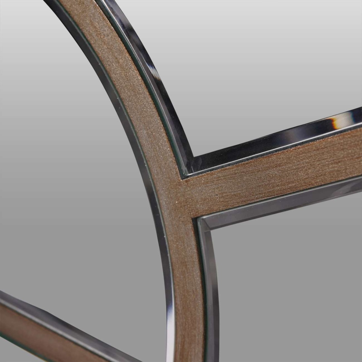 Gold Blakely Arch Floor Standing Mirror by Libra Designs | Style Our Home
