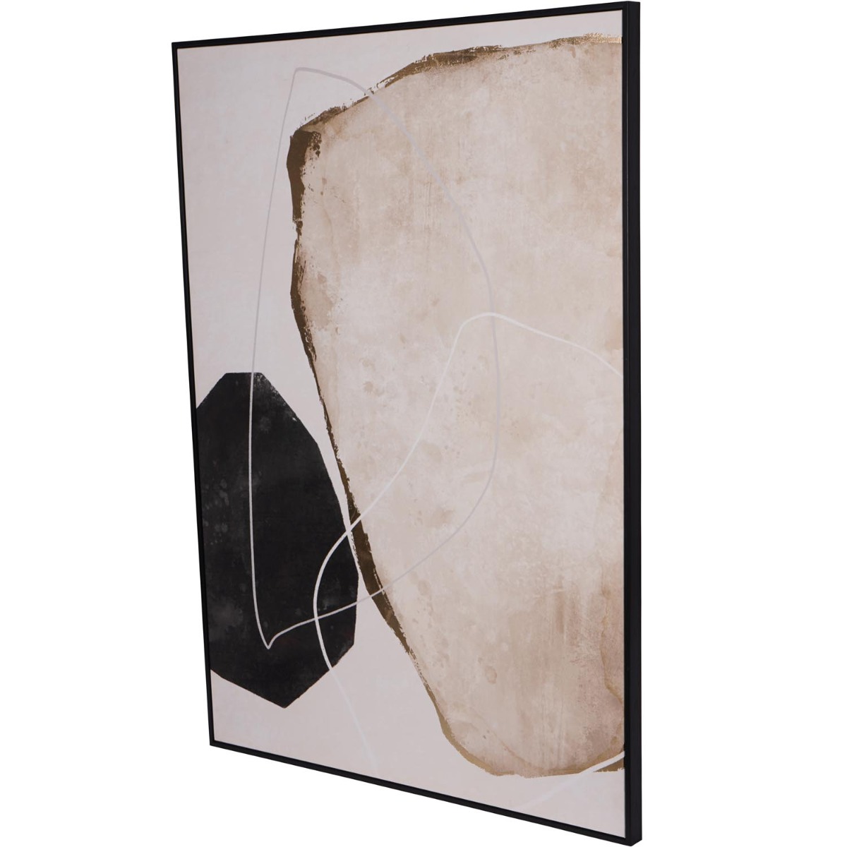 Framed Abstract Canvas by Libra Designs | Style Our Home
