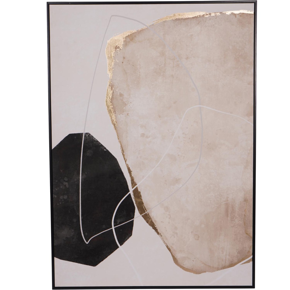 Framed Abstract Canvas by Libra Designs | Style Our Home

