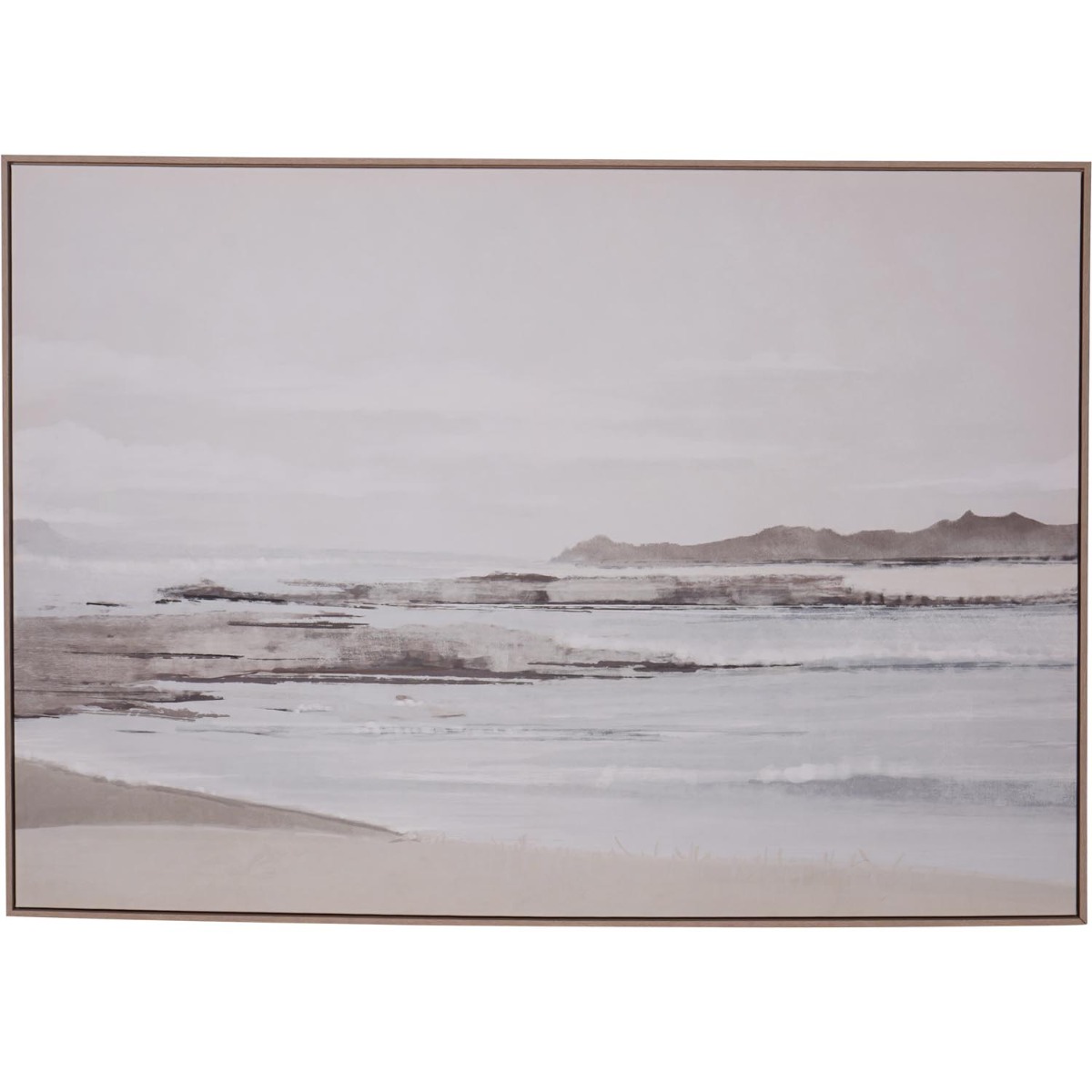 Blurred Seascape Framed Canvas by Libra Designs | Style Our Home