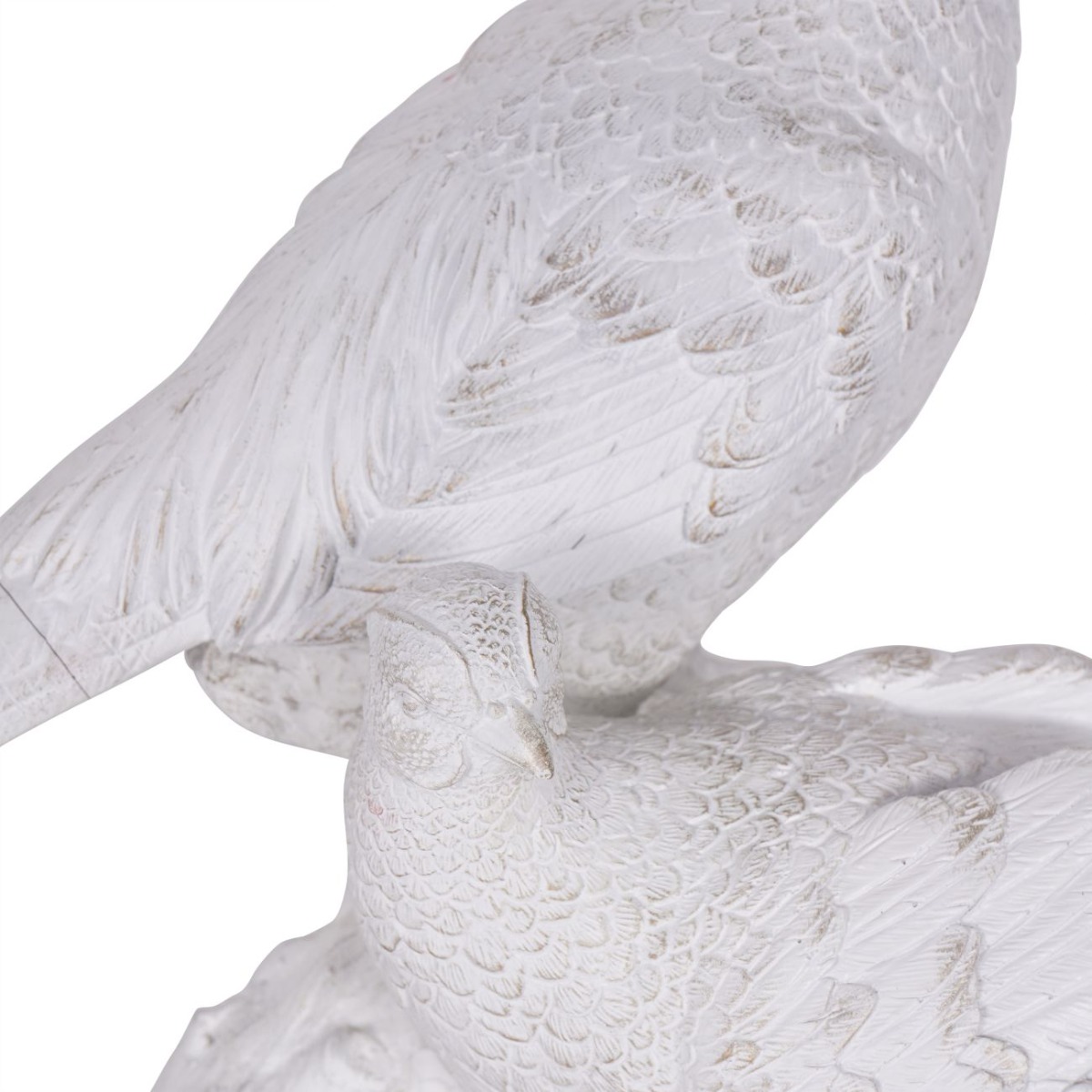 Laura Ashley Distressed Pheasant Pair Sculpture by Ora Designs | Style Our Home