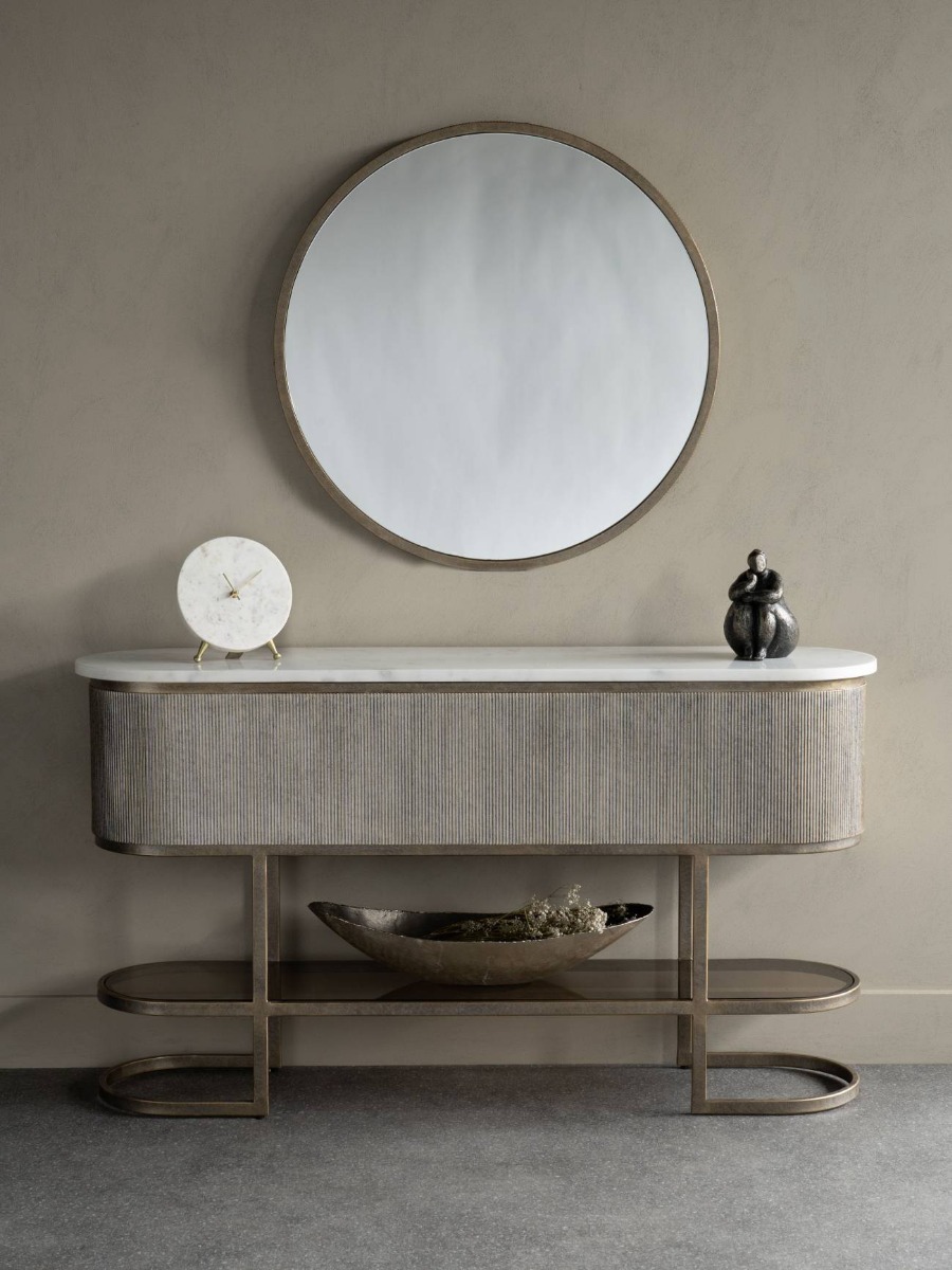 Belvedere Large Console with shelf 140x35x80 by Libra Designs | Style Our Home