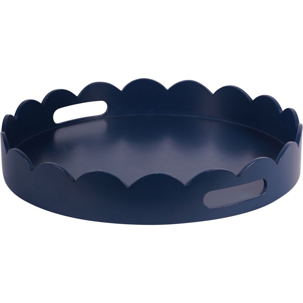 Laura Ashley Midnight Sea Spray Northall Circular Tray by Ora Designs | Style Our Home