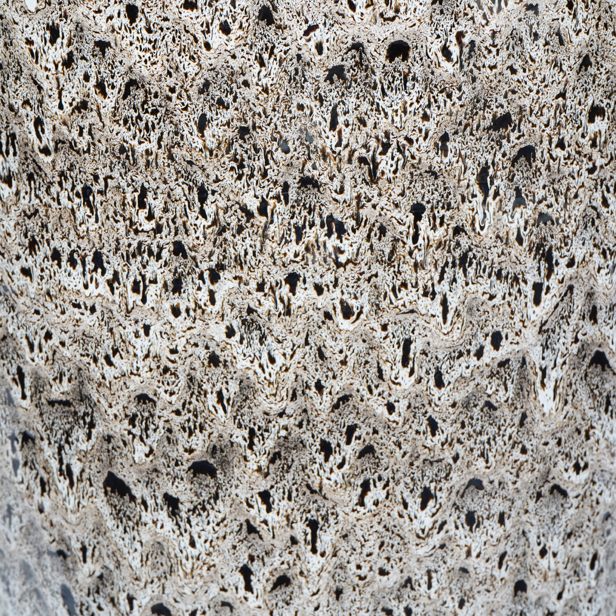Mederno Reactive Glaze Ceramic Tall Planter Taupe by Libra Designs | Style Our Home