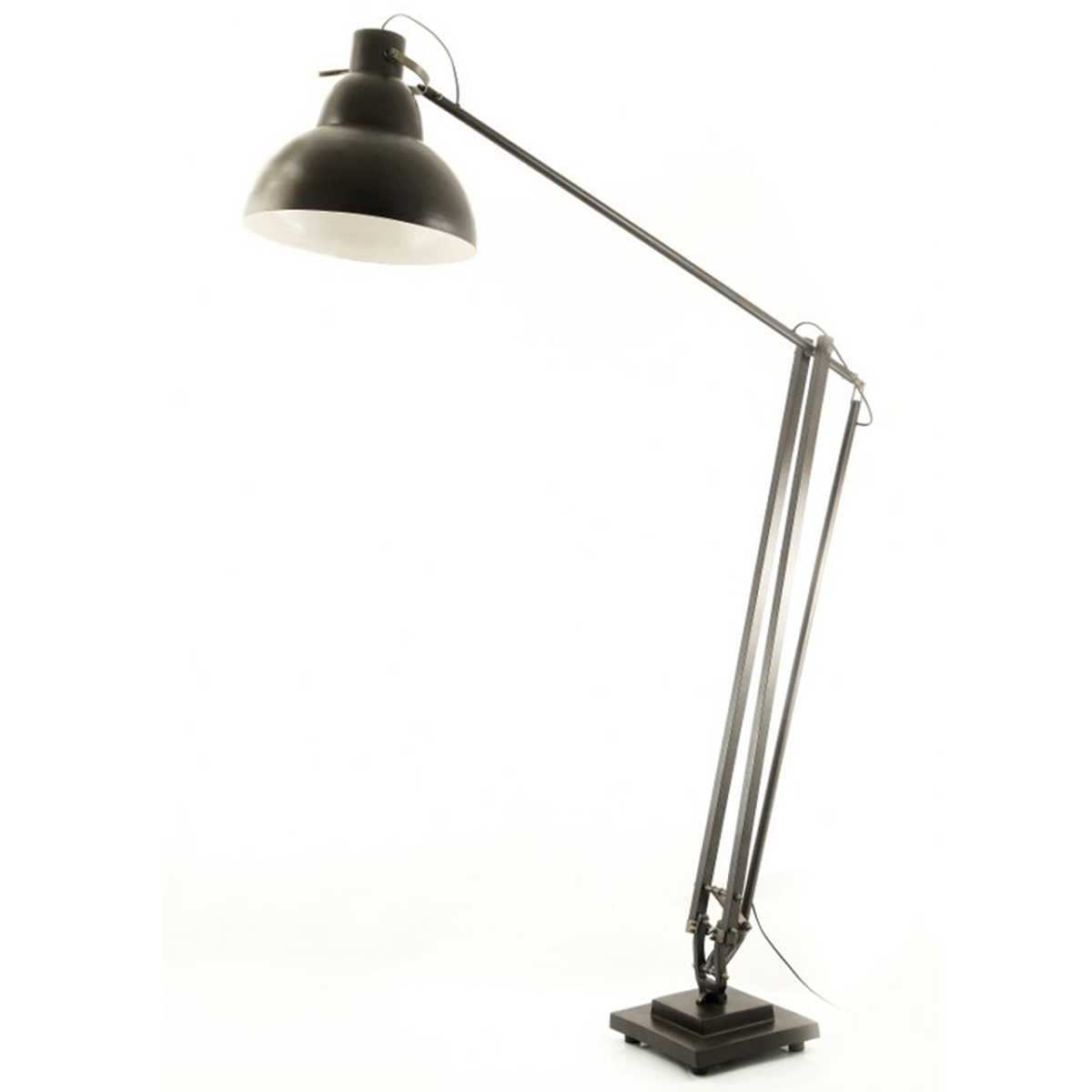 Jumbo Metal Floor Lamp with Black Finish  by Libra Designs | Style Our Home