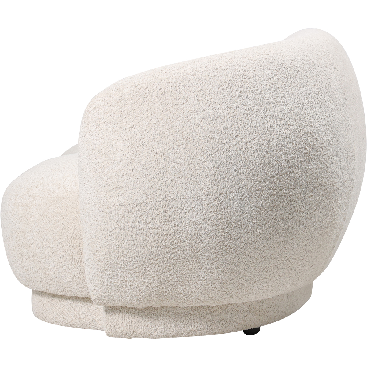 Waverley Seater Curved Mini Sofa Cream by Libra Designs | Style Our Home
